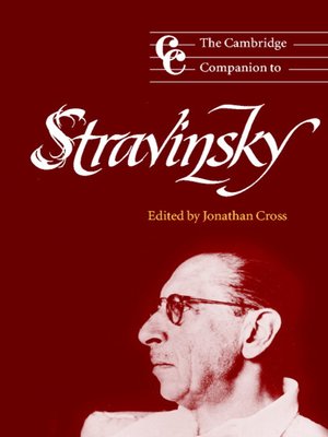 The Cambridge Companion to Stravinsky - ebook